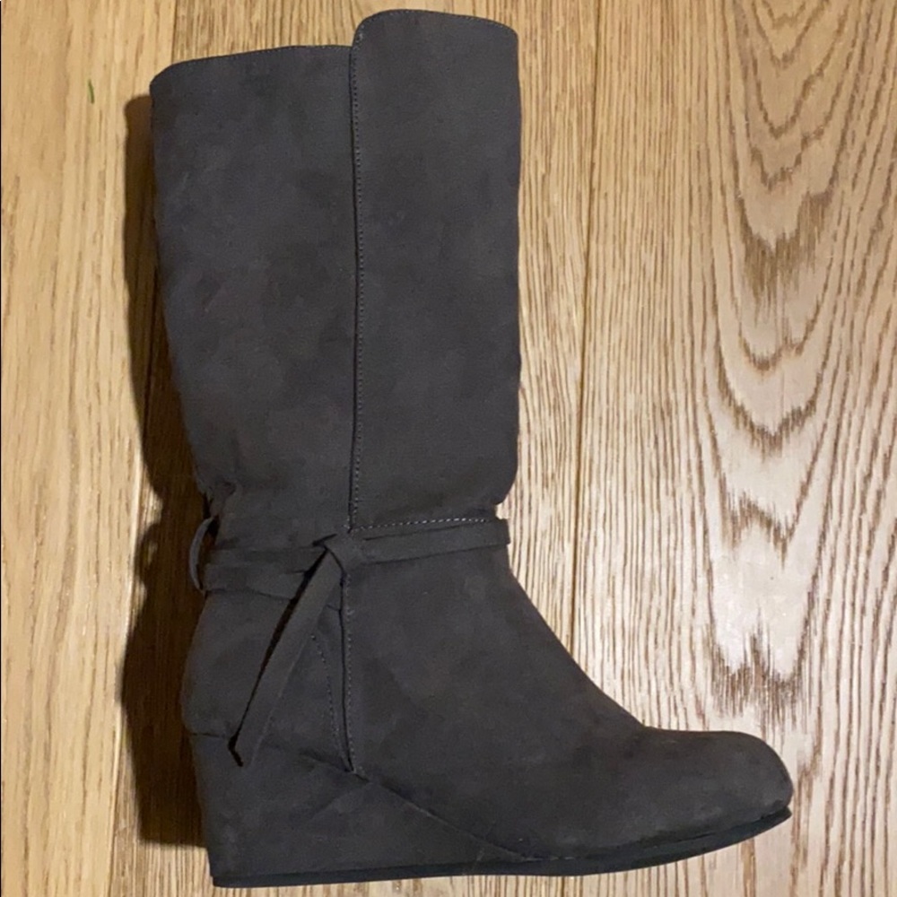 Wedge boots - girls